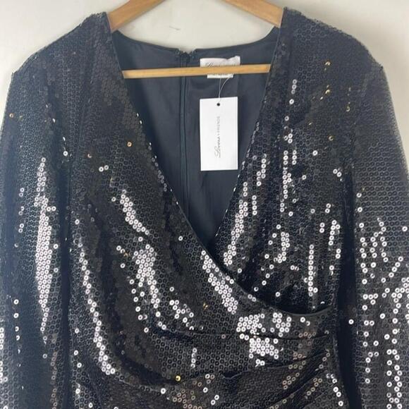 Lovers + Friends Ryder Sequin Mini Dress XXS - Picture 3 of 10